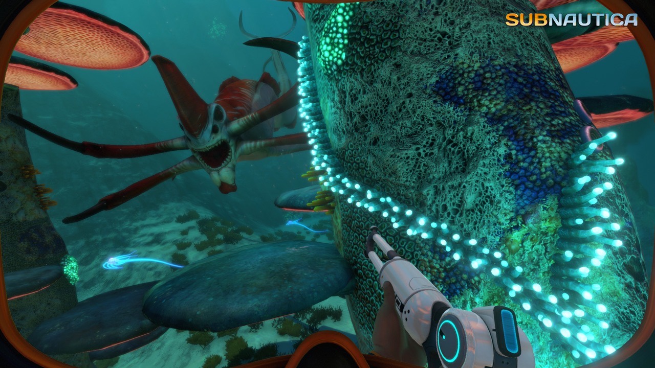 Subnautica gameplay, the game reviewers rate Overwhelmingly Positive on Steam